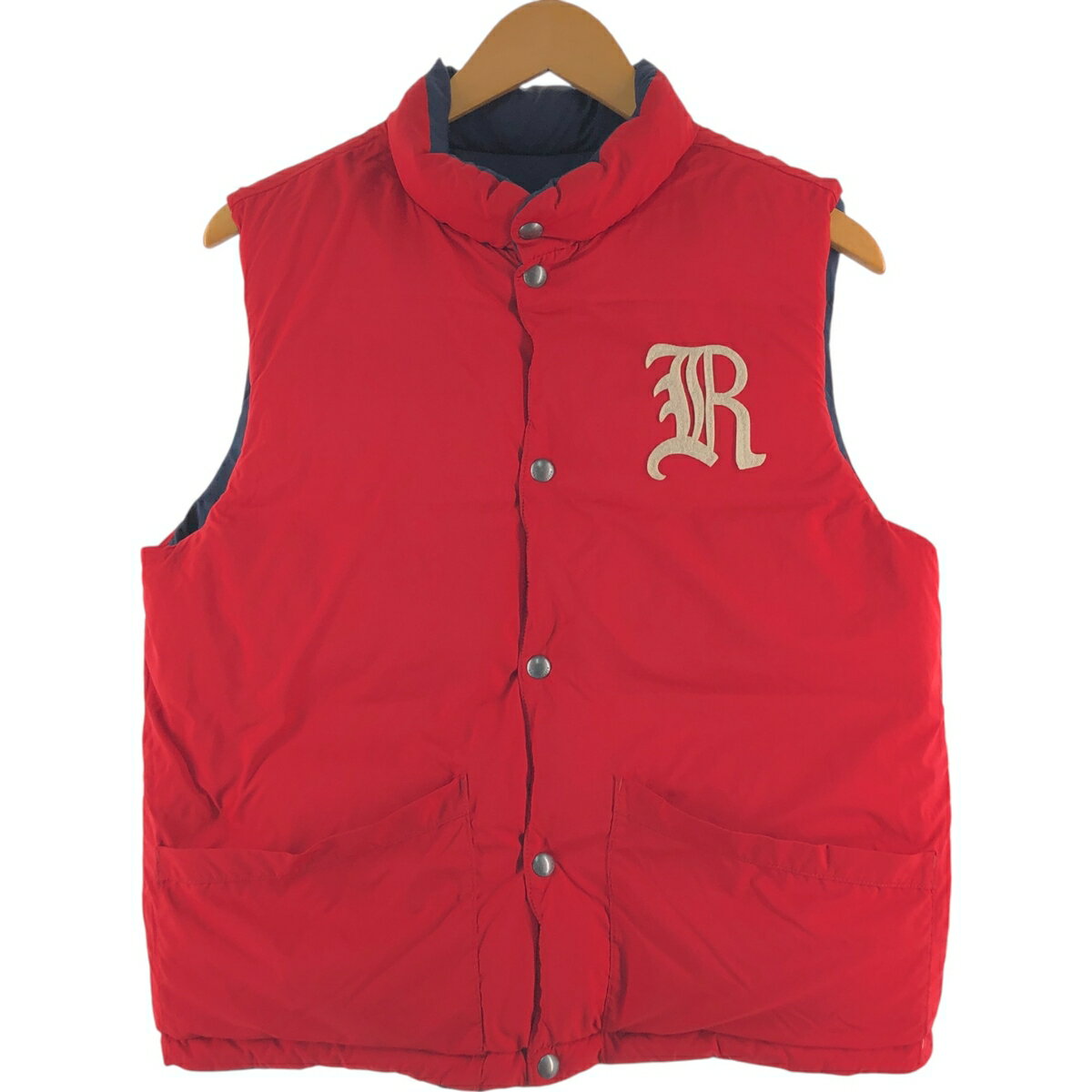 古着 ラルフローレン Ralph Lauren POLO RALPH LAUREN リバーシブル ダウンベスト メンズM相当 /eaa506512 【中古】 【241222】