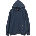 古着 カーハート Carhartt RAIN DEFENDER スウェットフルジップパーカー メンズL相当 /eaa506579 【中古】 【250208】