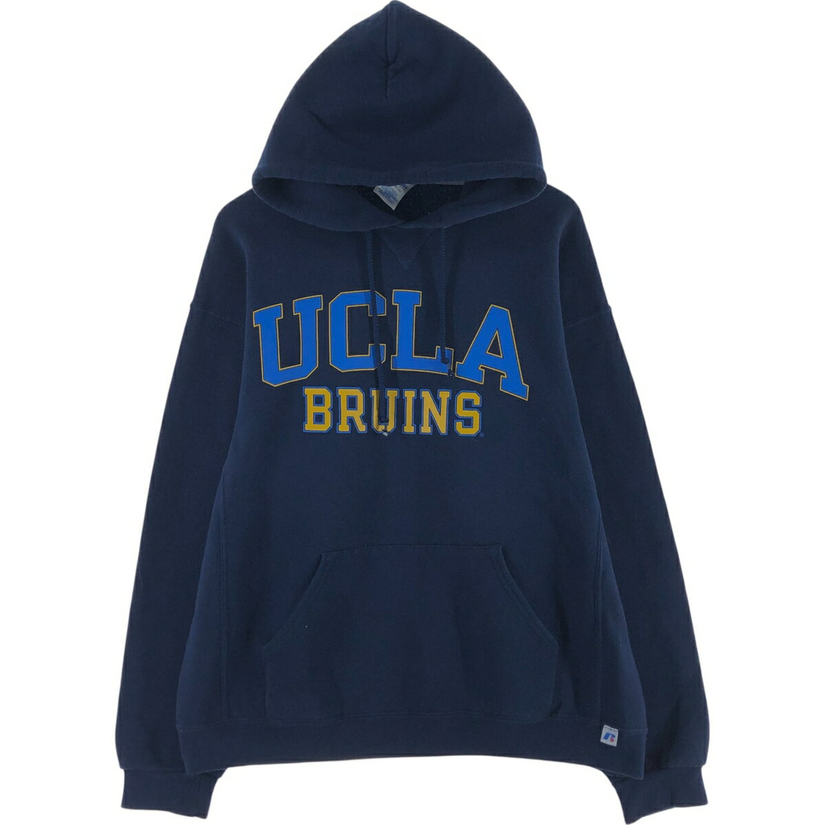 古着 ラッセル Russell UCLA カリフォルニア大学ロサンゼルス校 カレッジ スウェットプルオーバーパーカー メンズXL相当 /eaa507005 【中古】 【241202】 【SS2506_30】