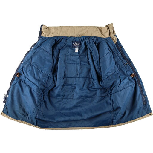 古着 80'S ウールリッチ WOOLRICH 中綿マウンテンジャケット シェルジャケット パファージャケット USA製 メンズXL相当 ヴィンテージ /eaa507324 【中古】 【241222】