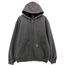 古着 カーハート Carhartt スウェットフルジップパーカー メンズL相当 /eaa507567 【中古】 【250410】