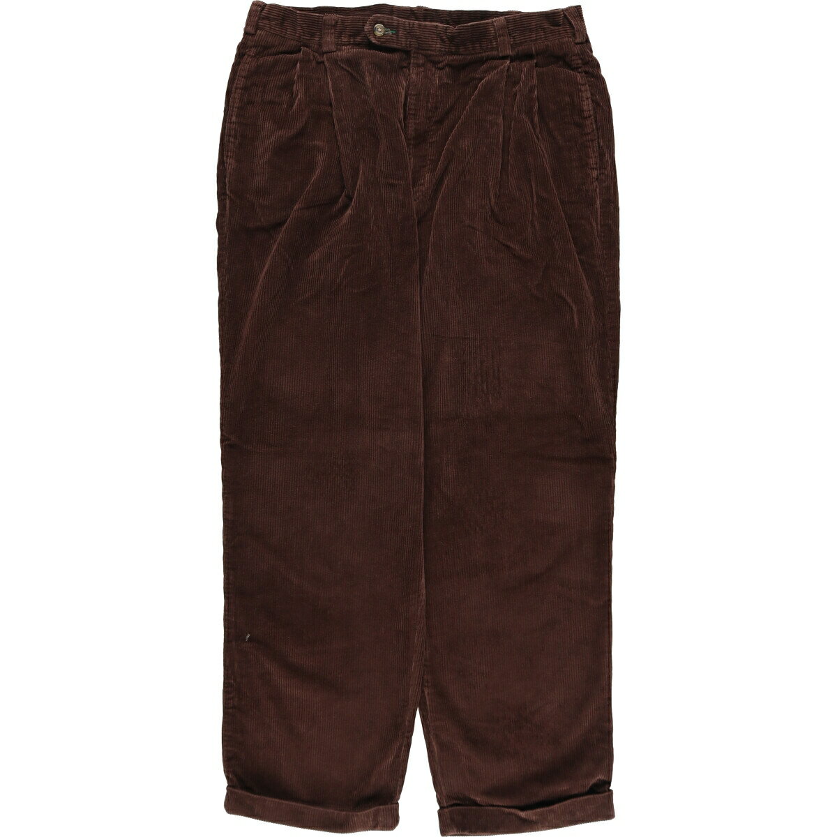 古着 トミーヒルフィガー TOMMY HILFIGER ツータック コーデュロイパンツ メンズw35相当 /eaa507817 【中古】 【241208】