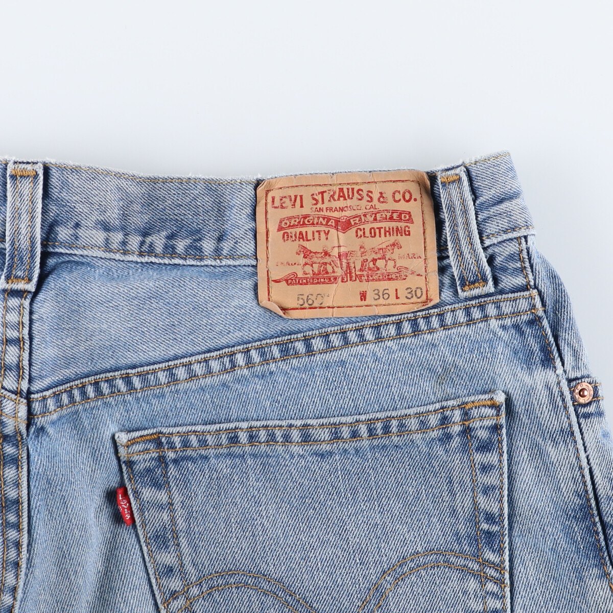 古着 リーバイス Levi's 560 COMFORT FIT テーパードデニムパンツ メンズw36相当 /eaa508021 【中古】 【241212】