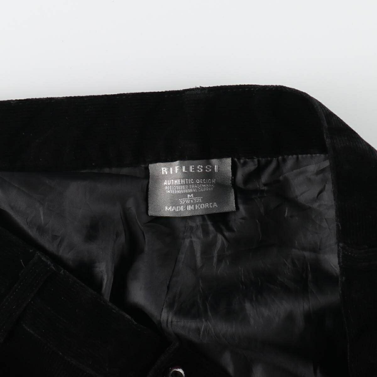 古着 RIFLESSI ツータック コーデュロイパンツ メンズw32相当 /eaa508068 【中古】 【241215】