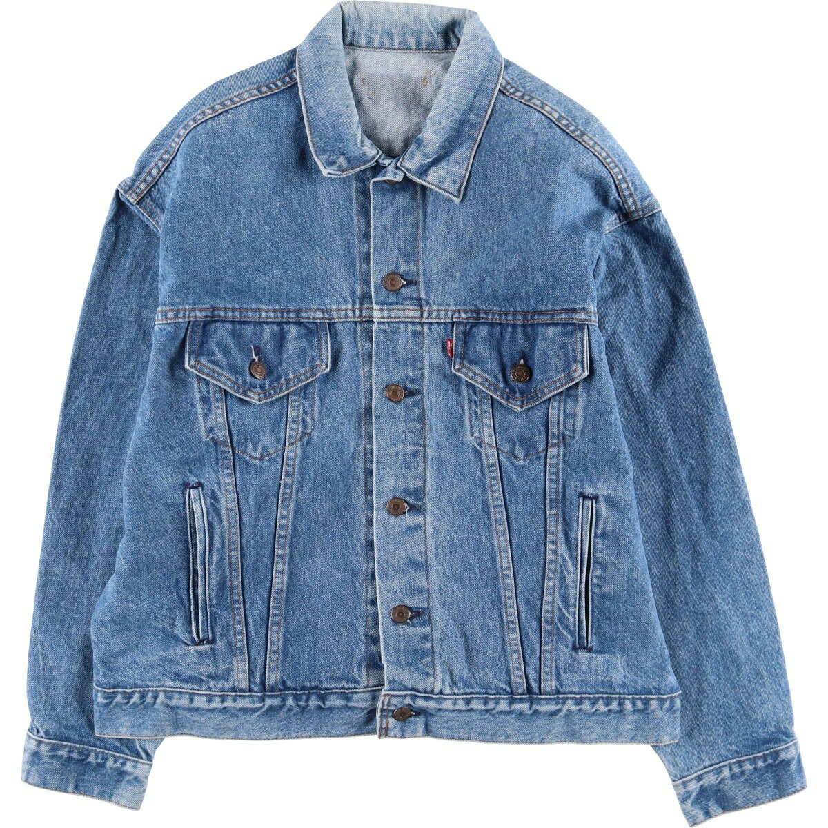 古着 ~90'S リーバイス Levi's デニムジャケット Gジャン USA製 メンズL相当 ヴィンテージ /eaa508311 【中古】 【241214】