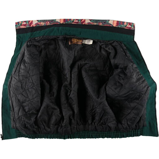 古着 90'S DAVIS JAMES 総柄 ポリコットンジャケット USA製 メンズL相当 ヴィンテージ /eaa508331 【中古】 【241218】