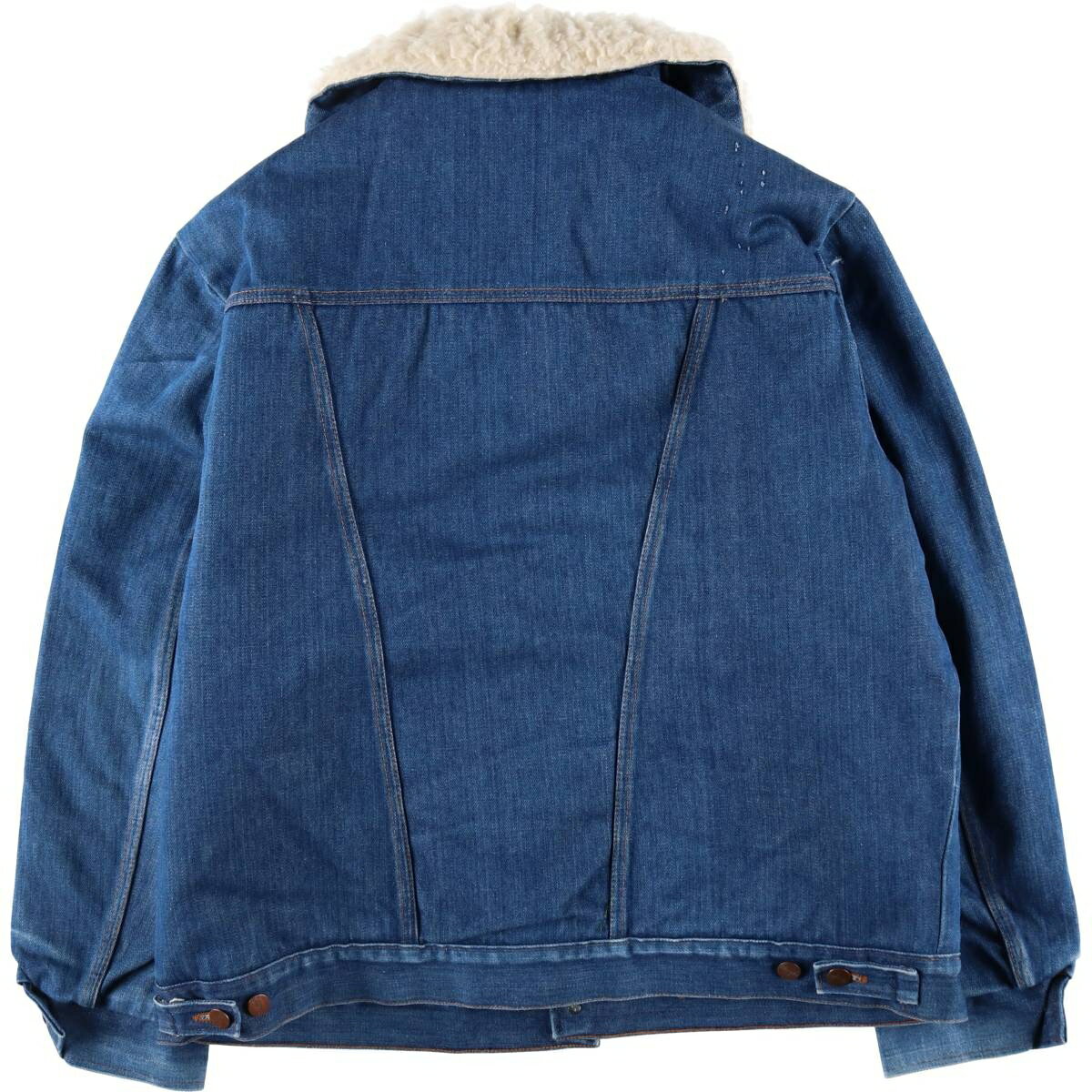古着 80'S ラングラー Wrangler WRANGE COAT ランチコート デニムボアランチコート USA製 メンズXL相当 ヴィンテージ /eaa508394 【中古】 【241226】