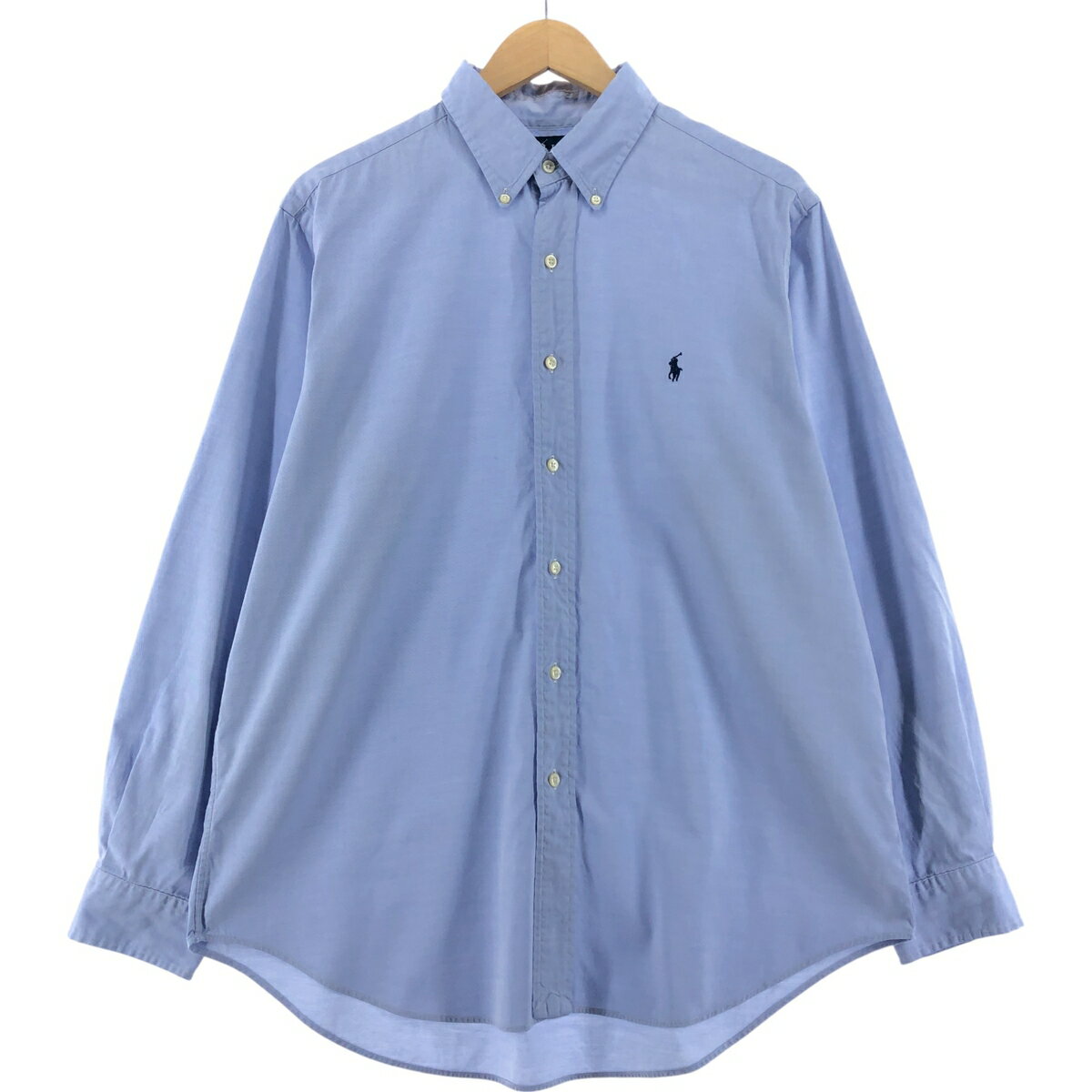 樂天商城 - 古着 ラルフローレン Ralph Lauren CLASSIC FIT 長袖 ボタンダウンシャツ メンズL相当 /eaa508745 【中古】 【250329】 【SS2603_10】