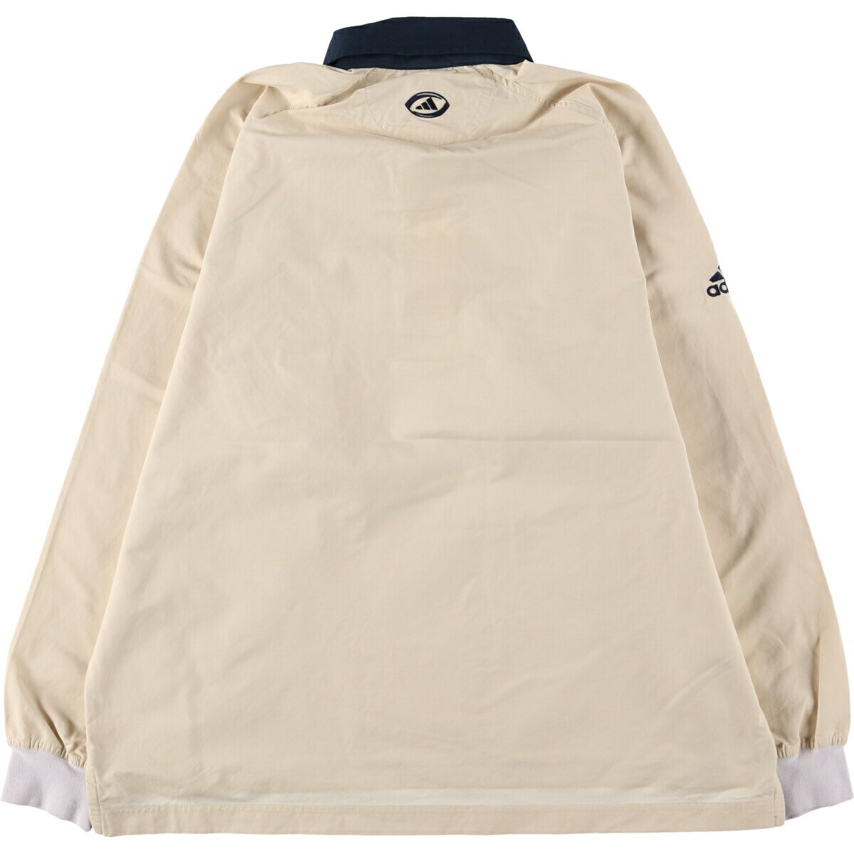 古着 00'S アディダス adidas 襟付き ハーフボタン ウォームアッププルオーバー メンズM相当 /eaa508878 【中古】 【241228】 【SS2512_10】