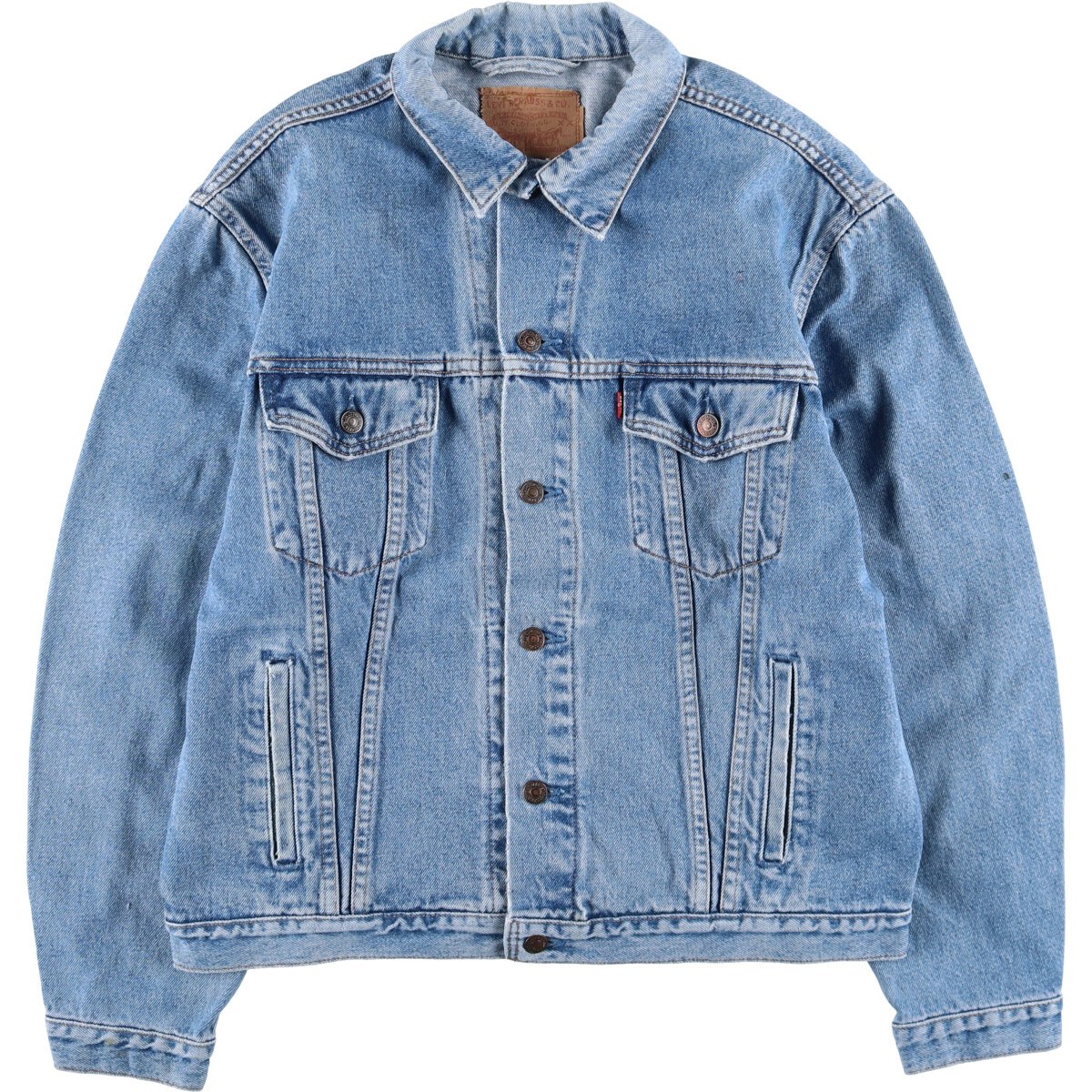 古着 90'S リーバイス Levi's 70503-02 ユーロモデル デニムジャケット Gジャン メンズXL相当 ヴィンテージ /eaa508952 【中古】 【241227】