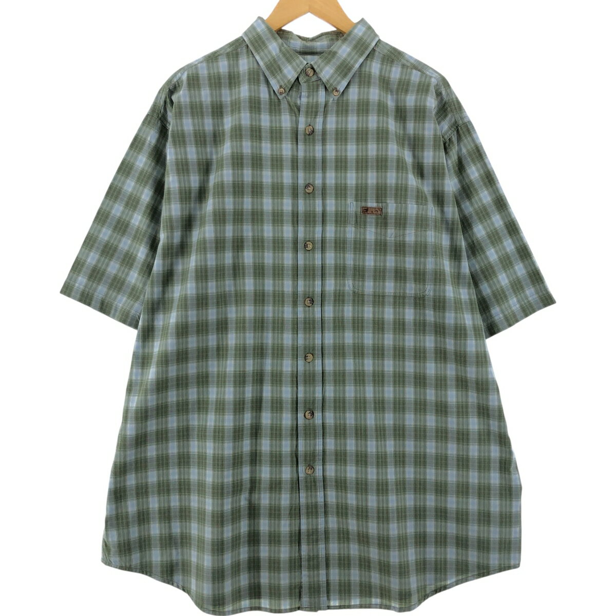 古着 カーハート Carhartt チェック柄 ボタンダウン 半袖 ワークシャツ メンズXL相当/eaa509324 【中古】 【250414】 【SS2603_10】