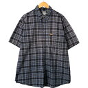 古着 カーハート Carhartt チェック柄 半袖 ボタンダウンシャツ メンズXL相当 /eaa509344 【中古】 【250516】 【NL2503】