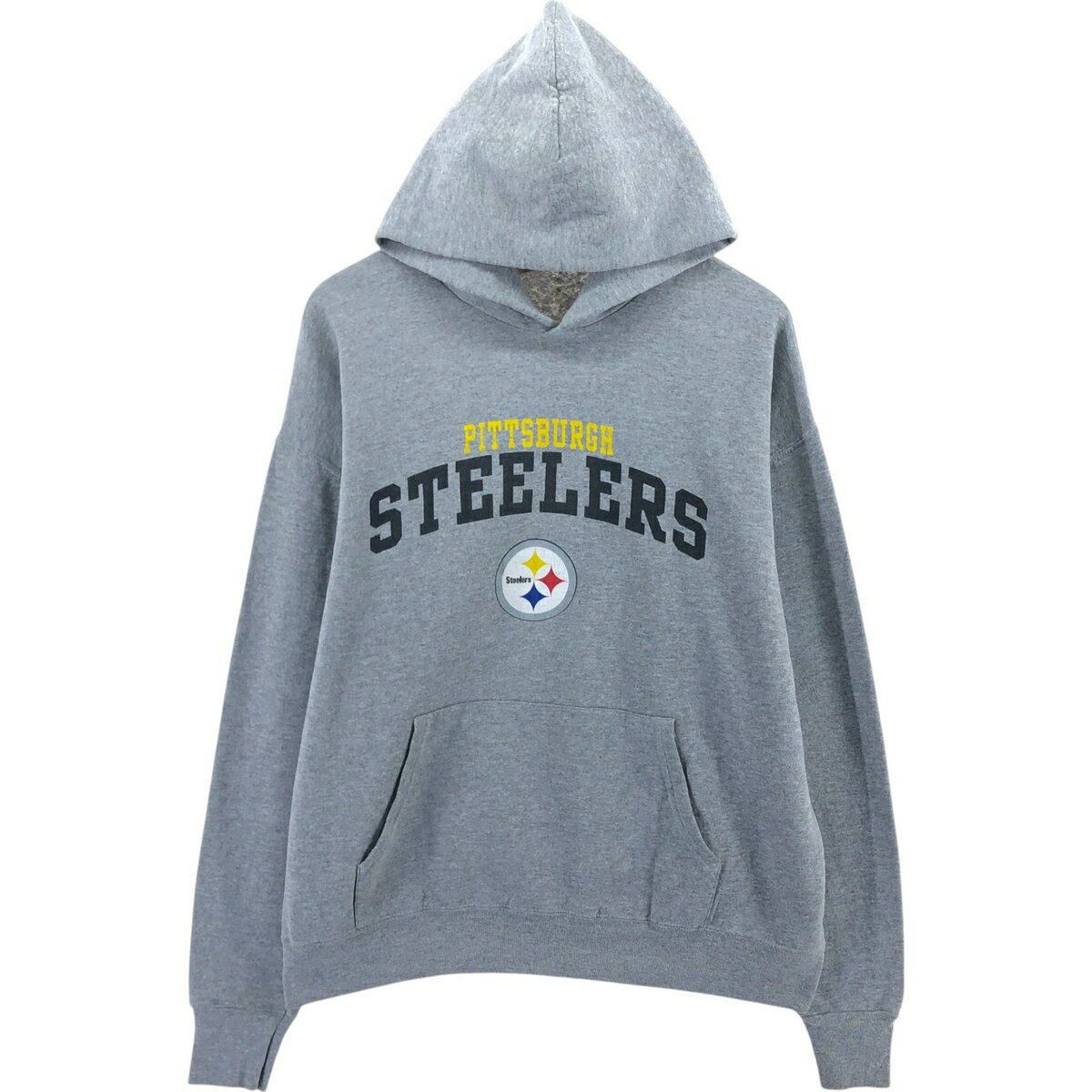 古着 00'S NFL NFL PITTSBURGH STEELERS ピッツバーグスティーラーズ スウェットプルオーバーパーカー メンズXL相当 /eaa509486 【中古】 【250108】 【ss2601_30】