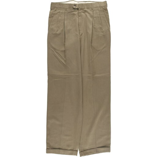 古着 Linea Naturale ツータック スラックスパンツ USA製 メンズw34相当 ヴィンテージ /eaa509505 【中古】 【241221】 古着 Linea Naturale ツータック スラックスパンツ USA製 メンズw34相当 ヴィンテージ /eaa509505 【中古】 【241221】
