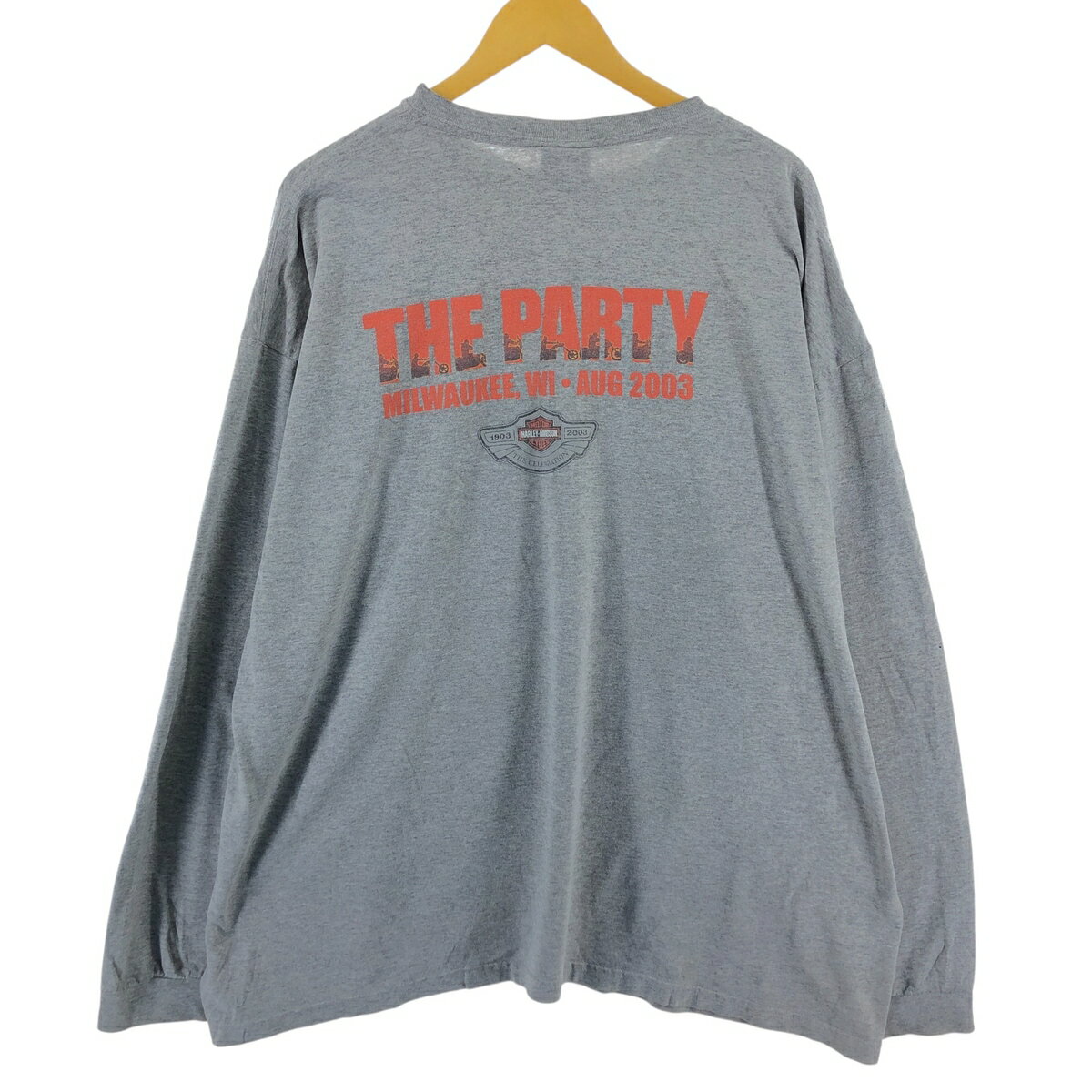 古着 ハーレーダビッドソン Harley-Davidson ロングTシャツ ロンT USA製 メンズXXL相当 /eaa510640 【中古】 【241230】