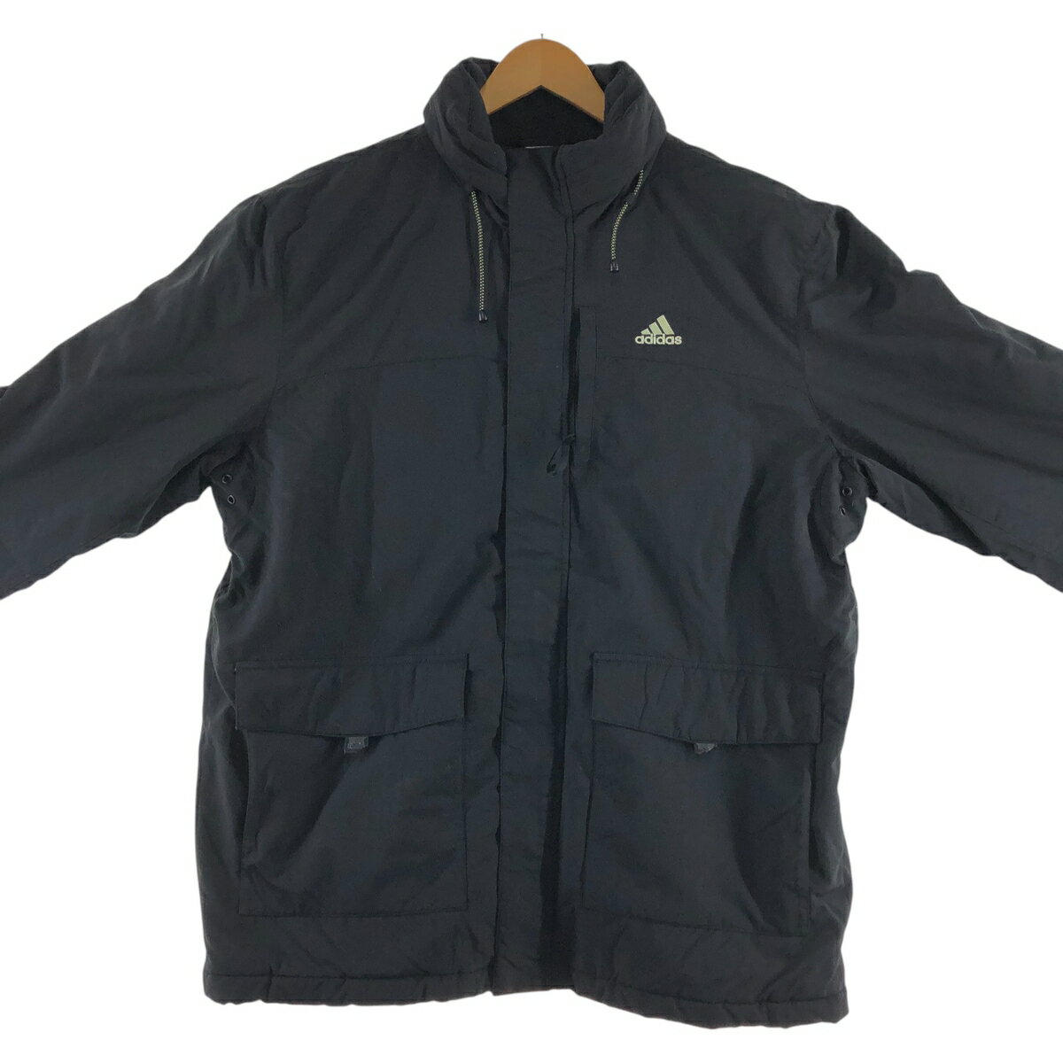 ジャケット メンズ ストリート 切り替え 刺繡 スタンドカラー ジップアップ ブルゾン 長袖 袖取り外し可能 ベスト 2WAY アウター カジュアル スポーティー 普段使い 秋冬