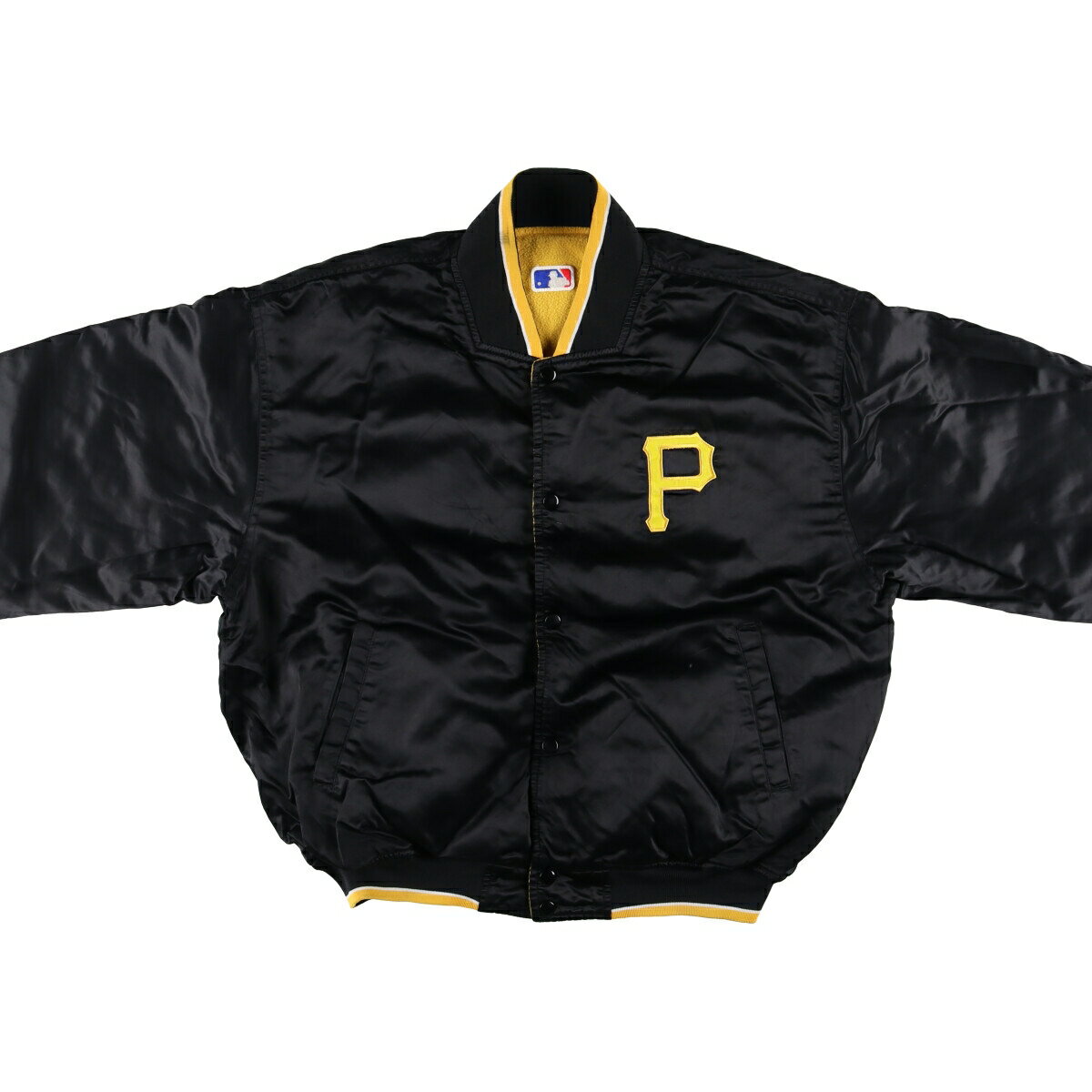 古着 90'S スターター Starter MLB PITTSBURGH PIRATES ピッツバーグパイレーツ リバーシブル スタジャン アワードジャケット バーシティジャケット メンズL相当 ヴィンテージ /eaa510797 【中古】 【250125】