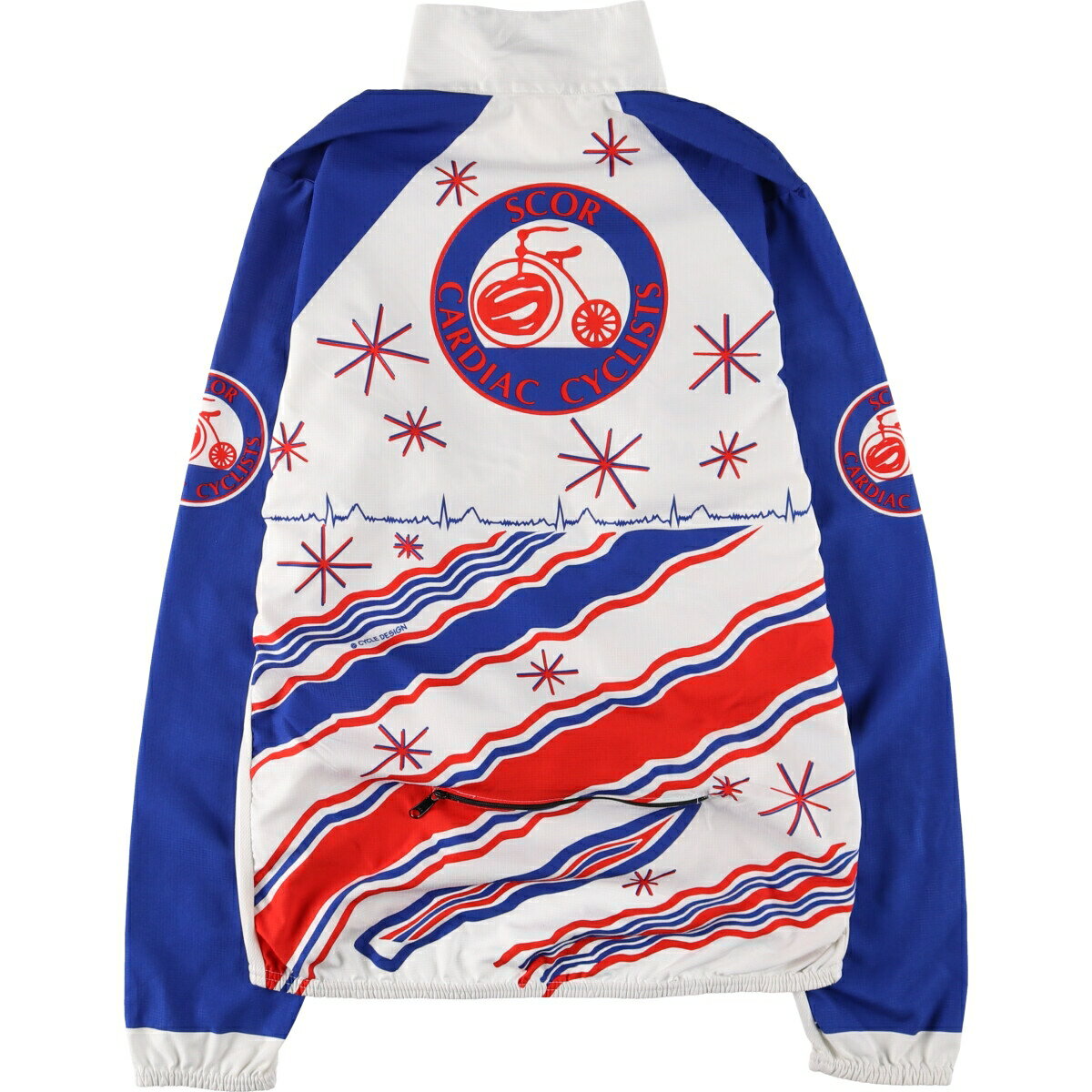 古着 AUSSIE サイクリング ウインドブレーカー レディースXL相当 /eaa510881 【中古】 【250125】 【Elulu/エルル】