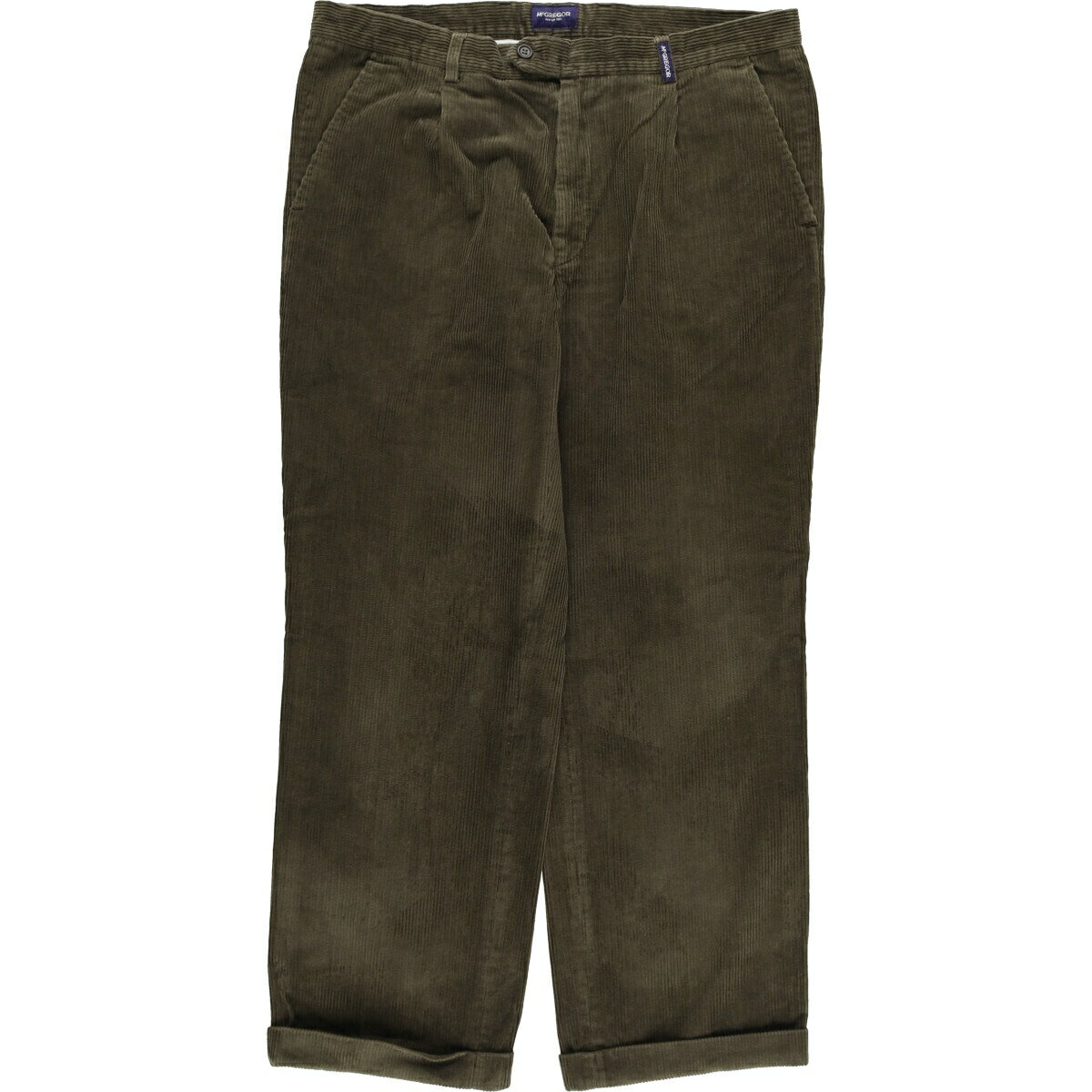 古着 マックレガー McGREGOR ワンタック コーデュロイパンツ メンズw37相当 /eaa511047 【中古】 【250111】