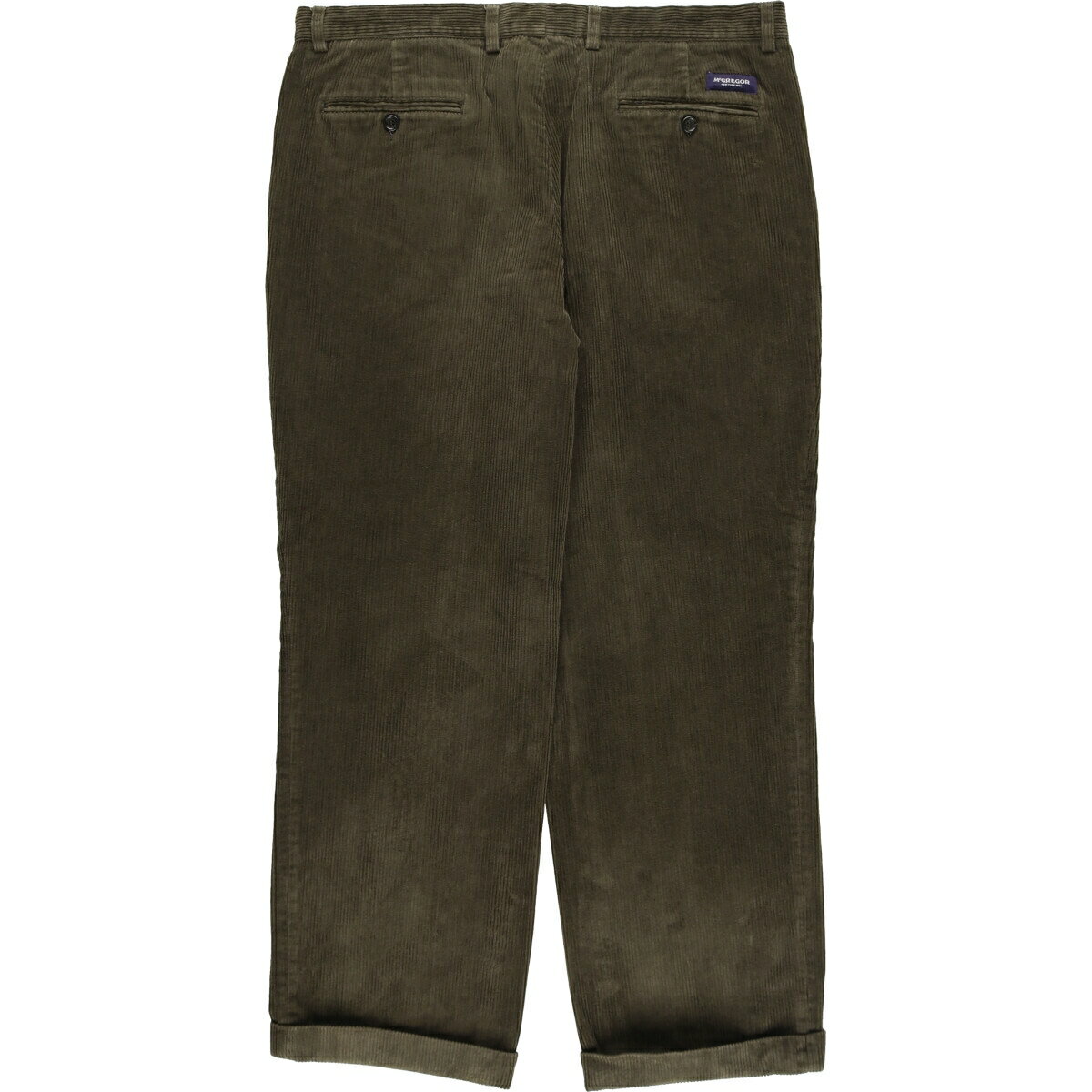 古着 マックレガー McGREGOR ワンタック コーデュロイパンツ メンズw37相当 /eaa511047 【中古】 【250111】