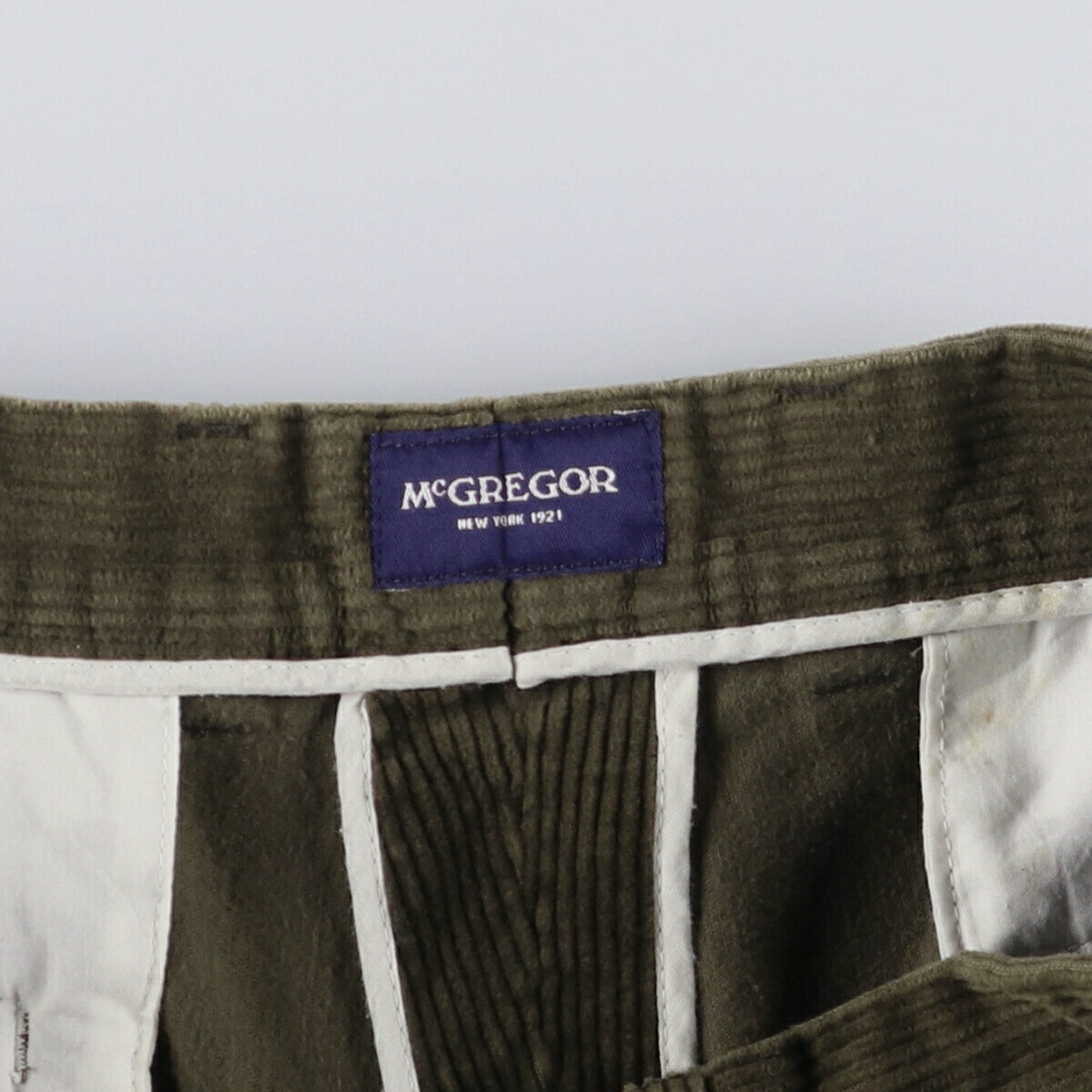 古着 マックレガー McGREGOR ワンタック コーデュロイパンツ メンズw37相当 /eaa511047 【中古】 【250111】