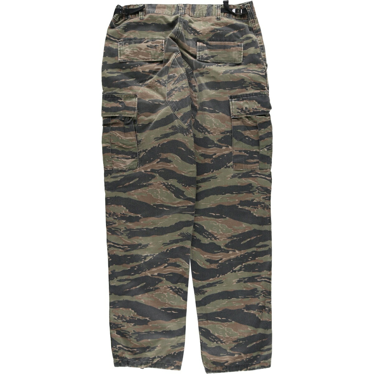 古着 民間品 ロスコ ROTHCO 迷彩柄 タイガーストライプカモ ミリタリー カーゴパンツ メンズw34相当 /eaa511643 【中古】 【250114】
