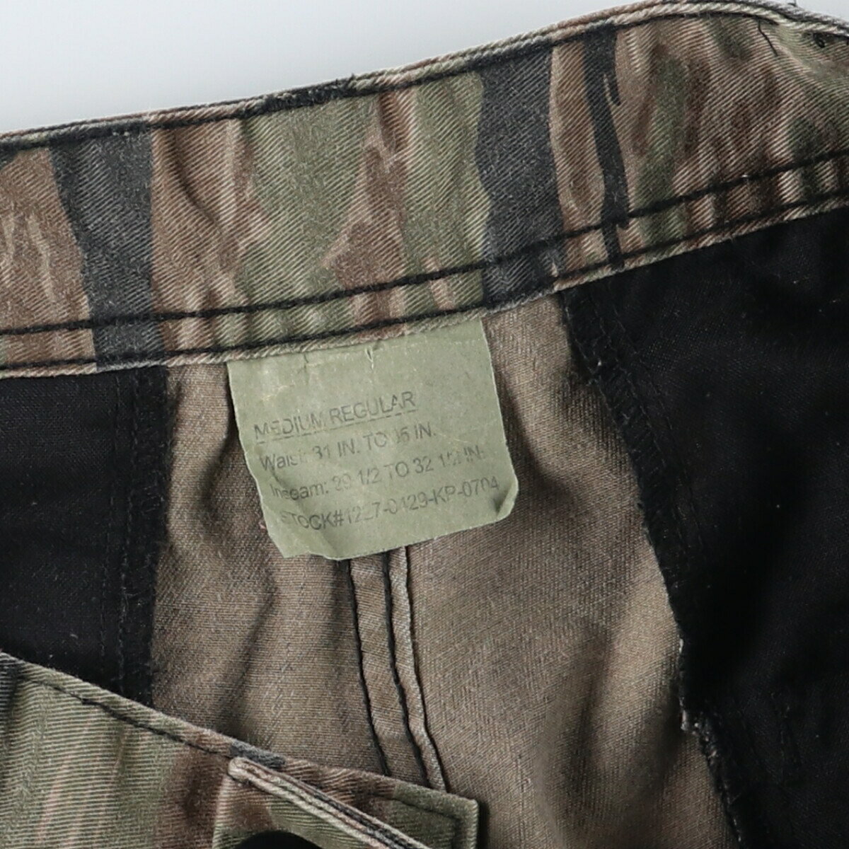 古着 民間品 ロスコ ROTHCO 迷彩柄 タイガーストライプカモ ミリタリー カーゴパンツ メンズw34相当 /eaa511643 【中古】 【250114】