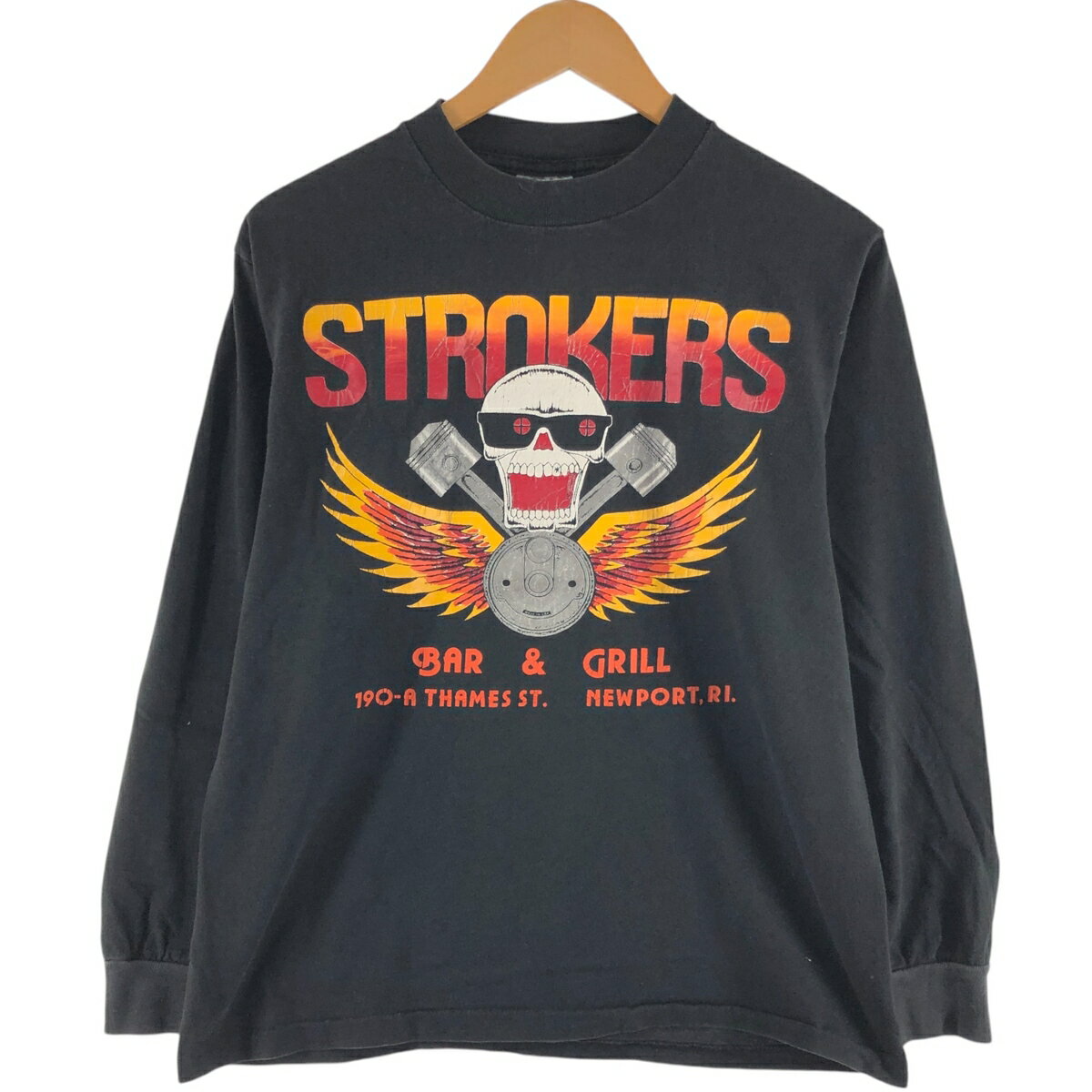 古着 オニータ ONEITA ロングTシャツ ロンT USA製 メンズM相当 /eaa512119 【中古】 【250127】