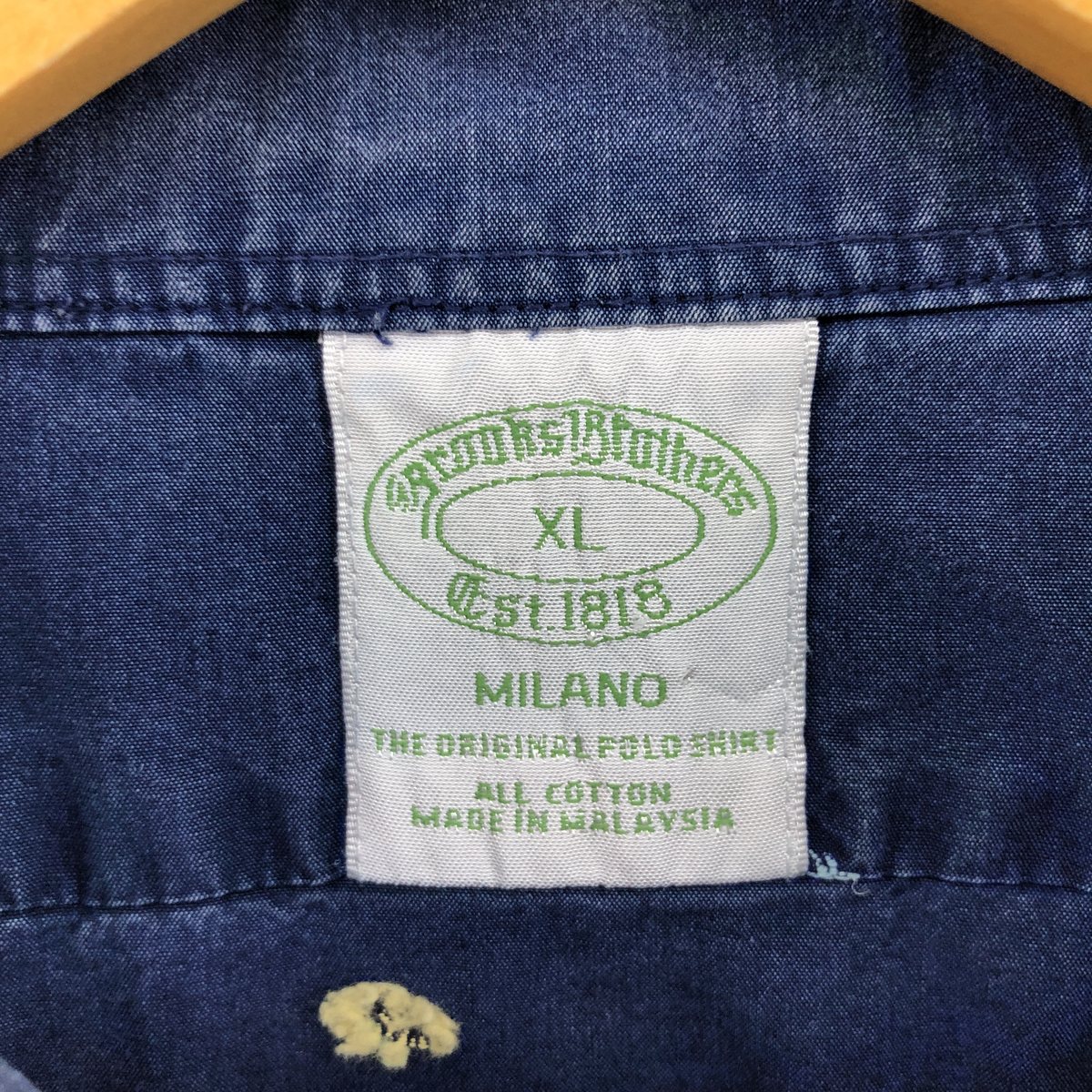 古着 ブルックスブラザーズ Brooks Brothers Est.1818 長袖 ボタンダウンシャツ メンズXL相当 /eaa512287 【中古】 【250209】