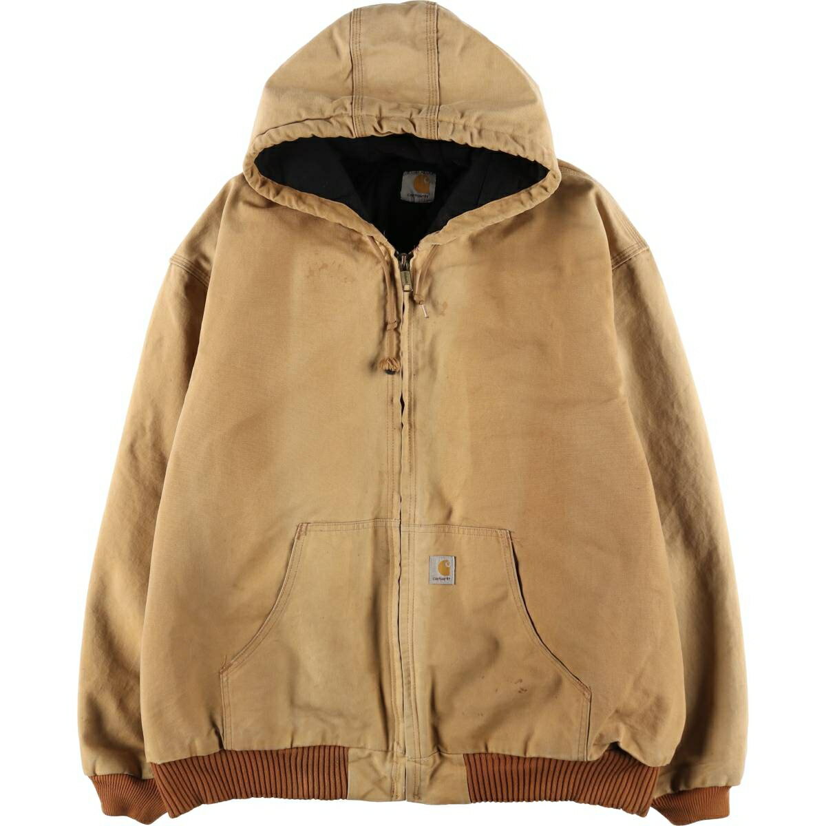 古着 カーハート Carhartt アクティブジャケット ダックフルジップパーカー メンズXXL相当 /eaa512536 【中古】 【250201】
