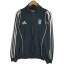 古着 90'S アディダス adidas バックロゴ ジャージ トラックジャケット メンズM相当 ヴィンテージ /eaa512665 【中古】 【250131】