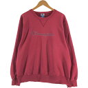 古着 90'S チャンピオン Champion ワンポイントロゴスウェットシャツ トレーナー メンズXL相当 ヴィンテージ /eaa513038 【中古】 【2...