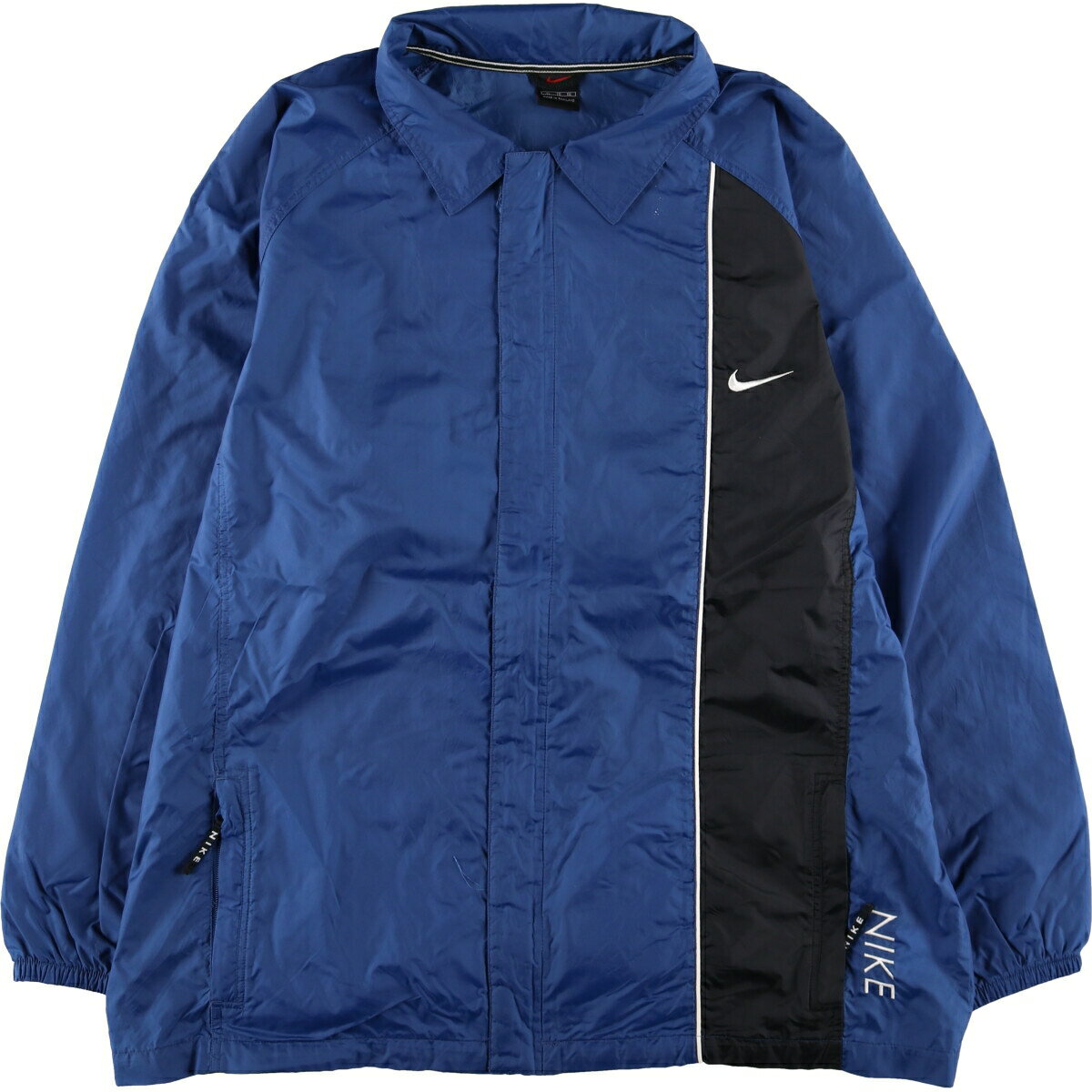 古着 90'S ナイキ NIKE 襟付き ナイロンジャケット メンズXL相当 ヴィンテージ /eaa513221 【中古】 【250207】