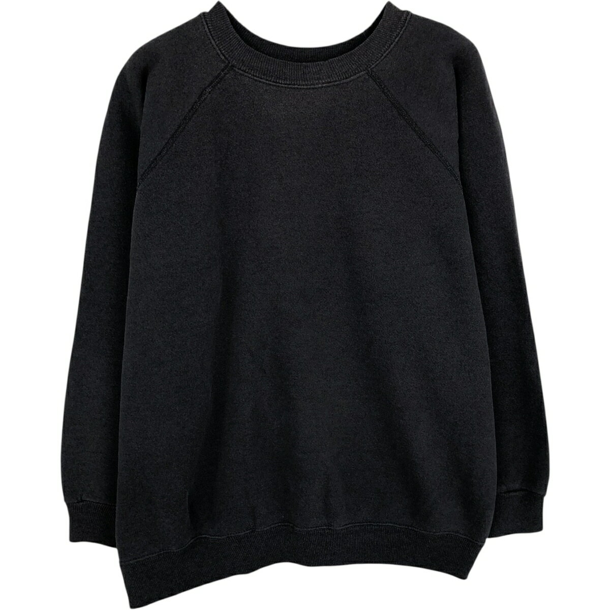 樂天商城 - 古着 90'S ヘインズ Hanes ACTIVEWEAR 無地 ブランクスウェットシャツ トレーナー USA製 メンズXL相当 ヴィンテージ /eaa513456 【中古】 【260315】 ブラック系 春夏秋冬