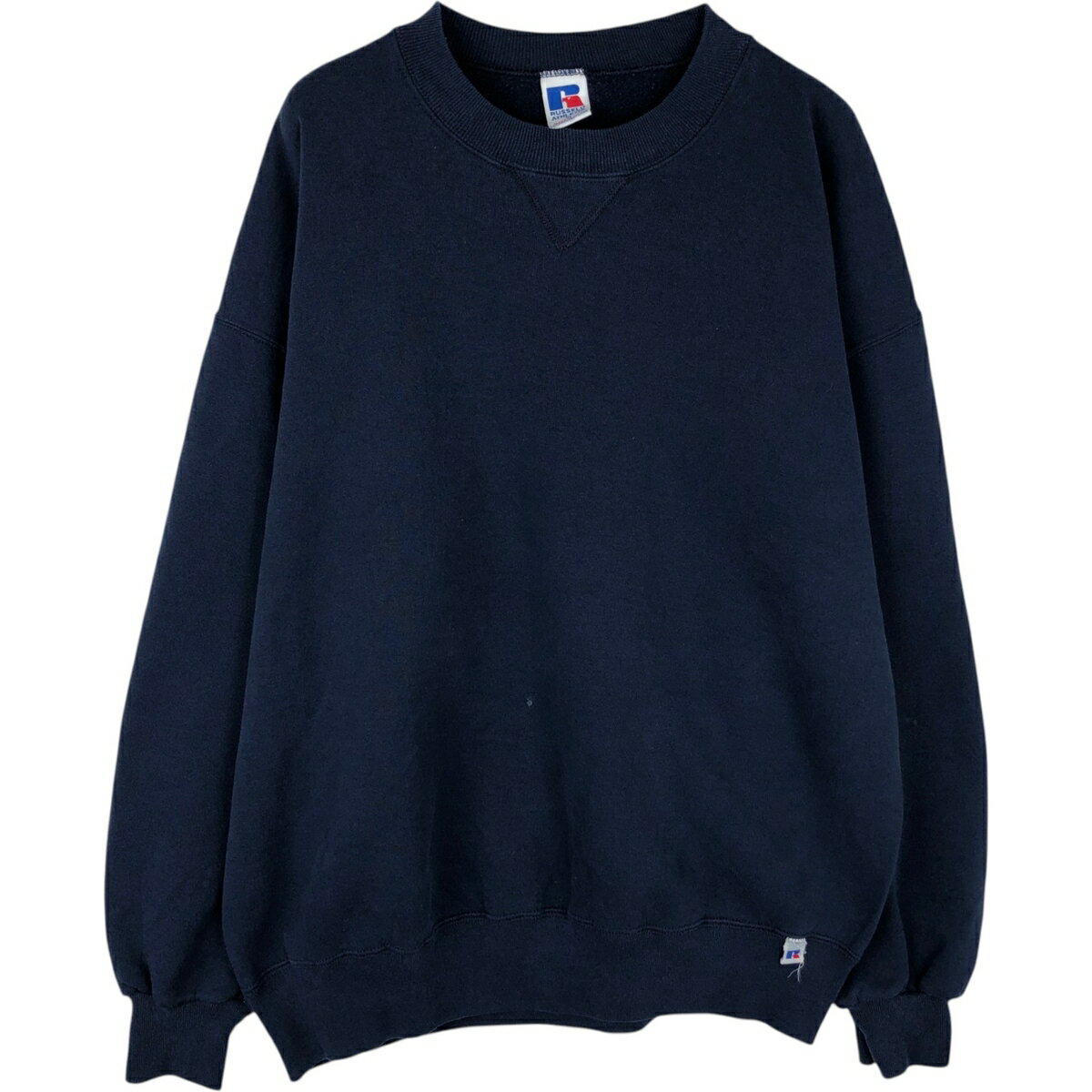 Other - 古着 90'S ラッセル Russell ATHLETIC 無地 ブランクスウェットシャツ トレーナー USA製 メンズXL相当 ヴィンテージ /eaa513480 【中古】 【260311】 ネイビー系 春夏秋冬
