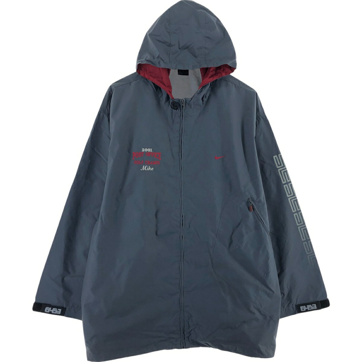 古着 00 039 S ナイキ NIKE ナイロンパーカー メンズXL相当 /eaa514097 【中古】 【250209】 【SS2603_30】 グレー系 春秋冬
