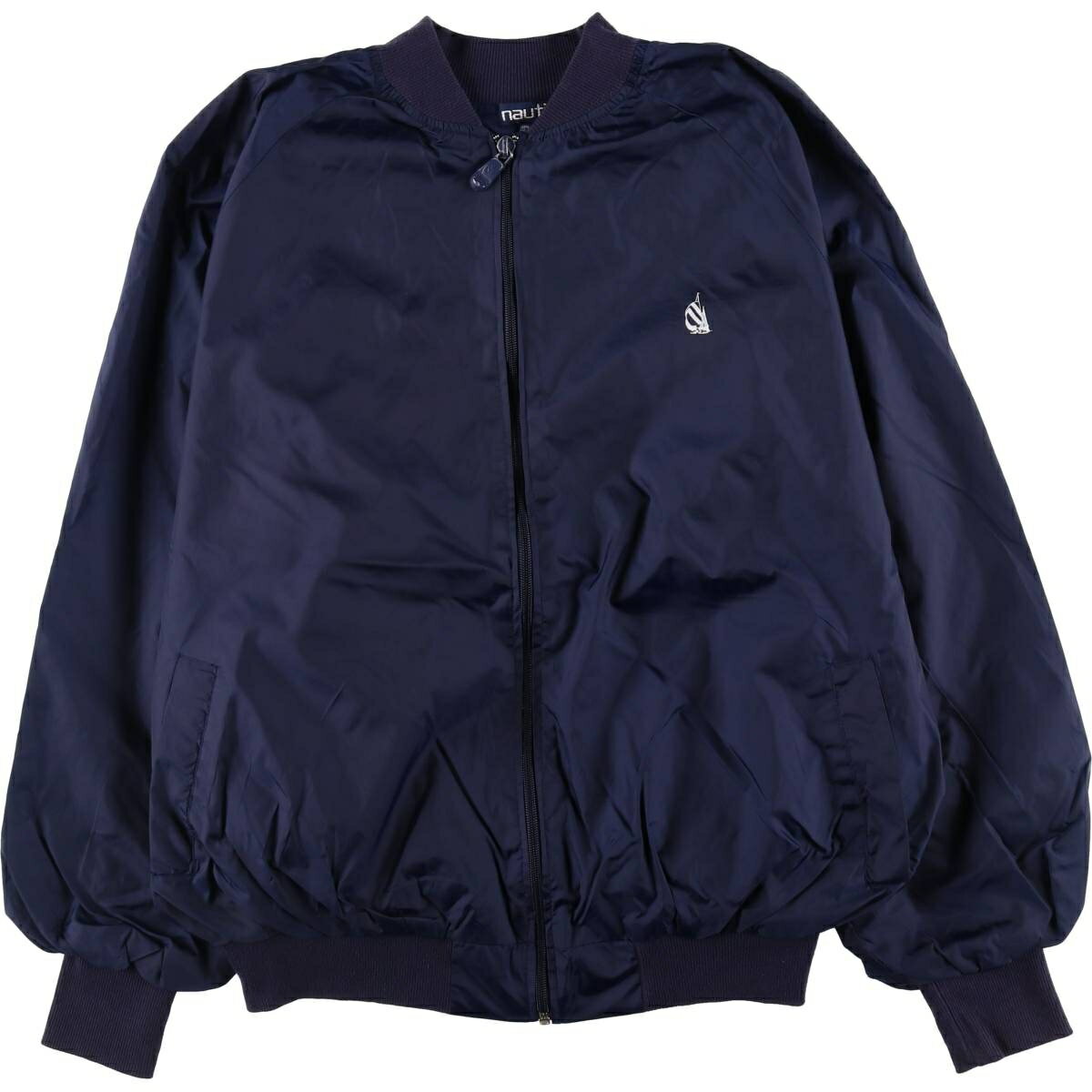 Rakuten - 古着 90'S ノーティカ NAUTICA バックロゴ ナイロンブルゾン メンズXL相当 ヴィンテージ /eaa514375 【中古】 【250219】 【SS2603_30】
