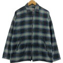 古着 Address Unknown オンブレチェック シャツジャケット メンズS相当 /eaa514749 【中古】 【250210】