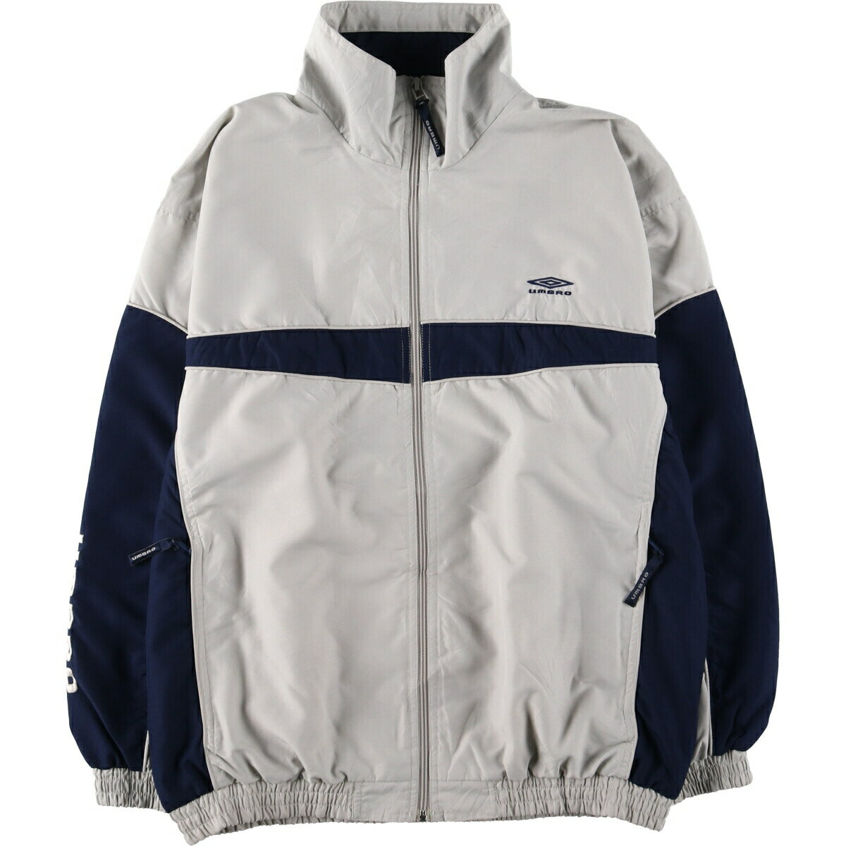 楽天市場】アンブロ ウインドブレーカー（カラーグレー）（メンズ