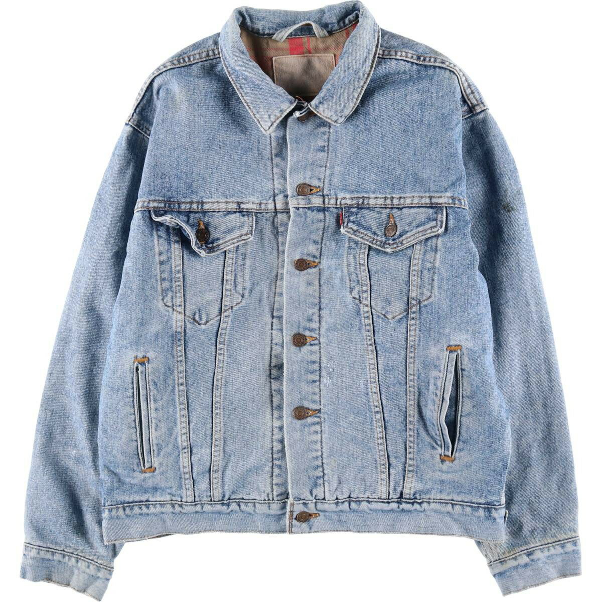 古着 90'S リーバイス Levi's デニムジャケット Gジャン USA製 メンズL相当 ヴィンテージ /eaa514961 【中古】 【250208】 【ss2601_10】