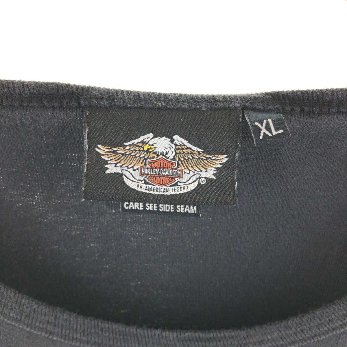 古着 ~00'S ハーレーダビッドソン Harley-Davidson ロングTシャツ ロンT レディースXL相当 /eaa515030 【中古】 【250208】 【Elulu/エルル】