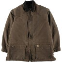 古着 00'S カーハート Carhartt ダックワークジャケット メンズXL相当 /eaa515266 【中古】 【250213】
