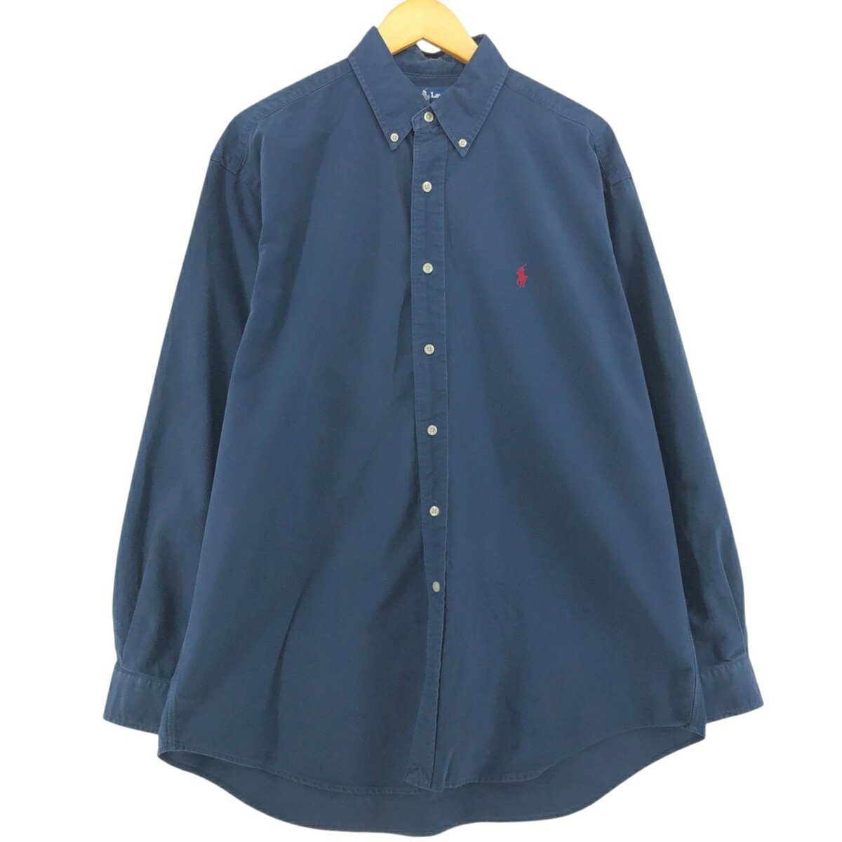 古着 ラルフローレン Ralph Lauren BLAKE 長袖 ボタンダウンシャツ メンズL相当 /eaa515361 【中古】 【250215】