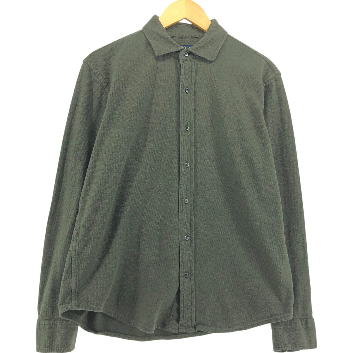 古着 ラルフローレン Ralph Lauren POLO RALPH LAUREN 長袖 コットンシャツ メンズL相当 /eaa515368 【中古】 【250215】