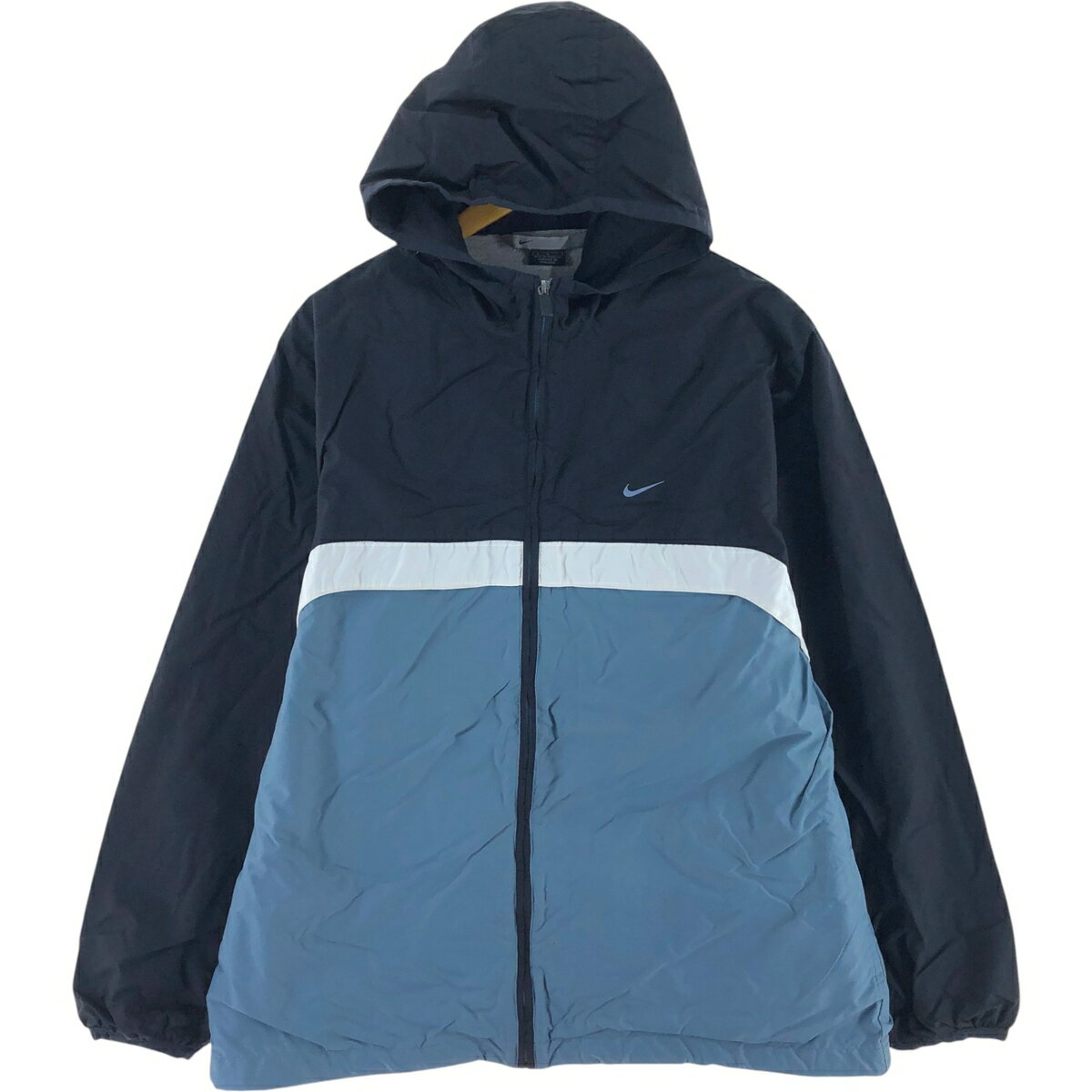 古着 00 039 S ナイキ NIKE ナイロンパーカー メンズL相当 /eaa515518 【中古】 【250210】 【SS2603_30】 ブラック系 春秋冬
