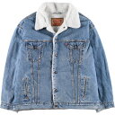 古着 90'S リーバイス Levi's 70609-0389 デニムボアジャケット USA製 メンズXXL相当 ヴィンテージ /eaa515807 【中古】 【250208】(4)