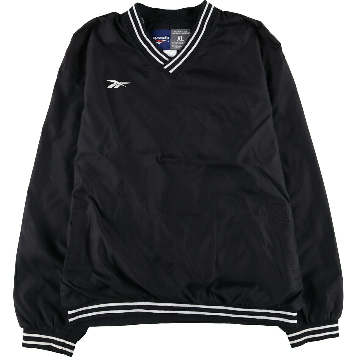 古着 90'S リーボック Reebok Vネック ウォームアッププルオーバー メンズXL相当 ヴィンテージ /eaa515810 【中古】 【250214】