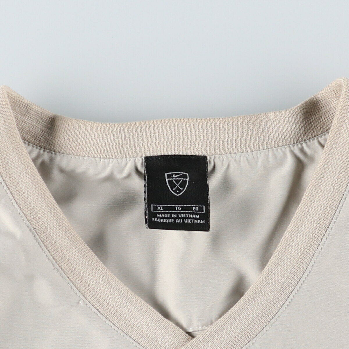 古着 00'S ナイキ NIKE GOLF ゴルフ MLB BOSTON RED SOX ボストンレッドソックス Vネック ウォームアッププルオーバー メンズXL相当 /eaa515813 【中古】 【250210】