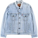 古着 90'S リーバイス Levi's 70503 02 ユーロモデル デニムジャケット Gジャン メンズXL相当 ヴィンテージ /eaa515880 【中古...