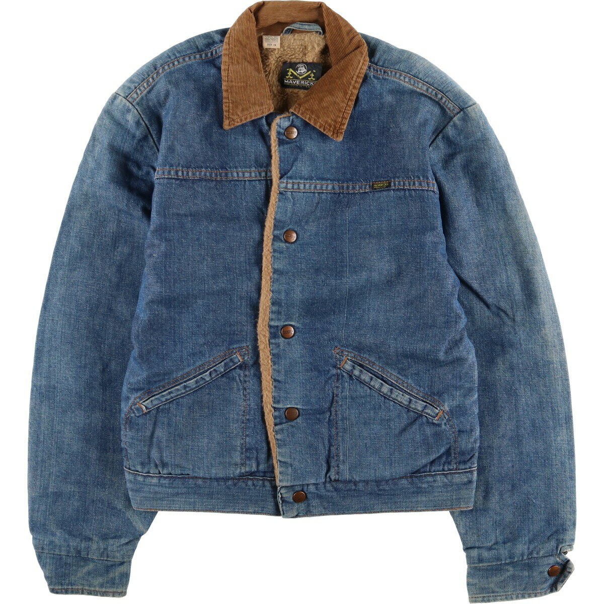 ヴィンテージ VINTAGE マーベリック MAVERICK 70s ランチコート デニム 